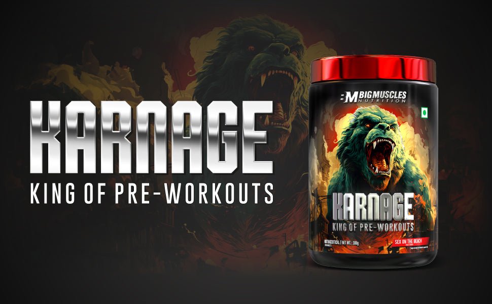 Bigmuscles Nutrition Karnage Pre workout - SK Supplement