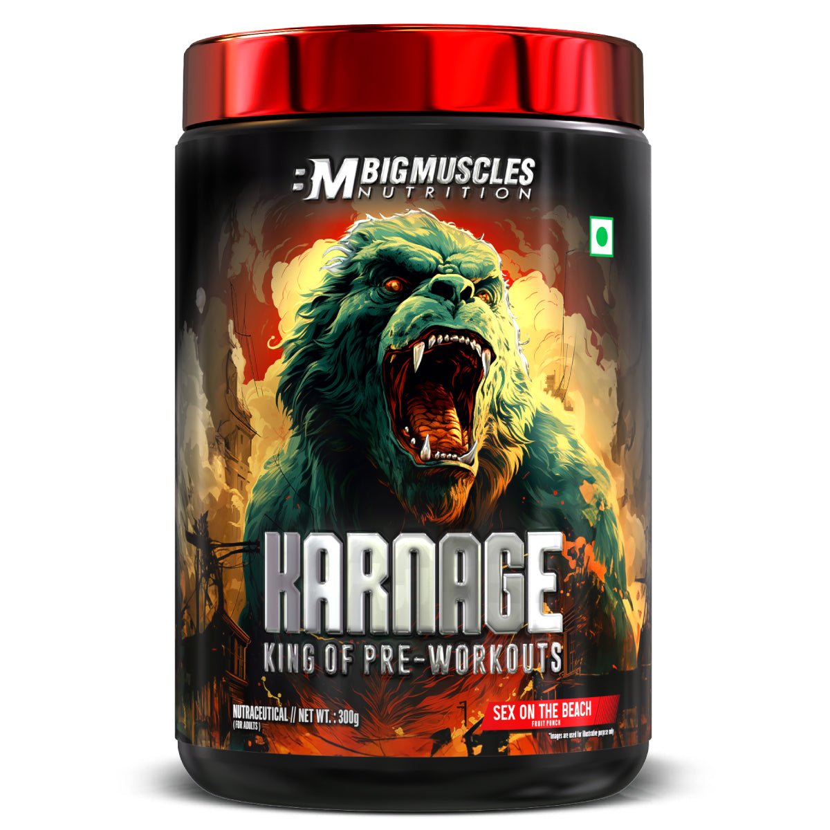 Bigmuscles Nutrition Karnage Pre workout - SK Supplement