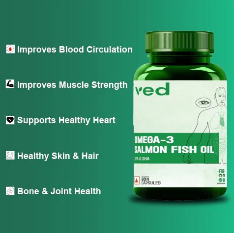 OMEGA - 3 SALMON FISH OIL - SK Supplement