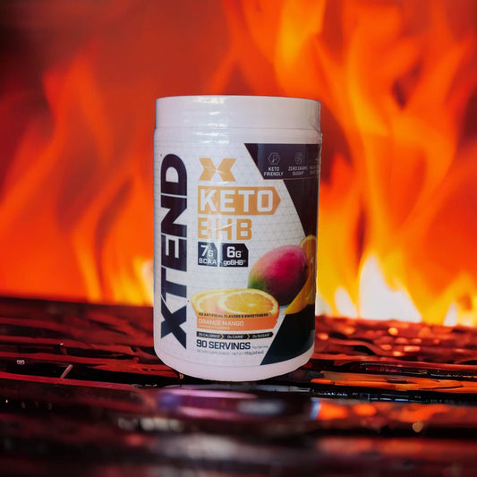 Scivation XTEND Keto BHB | 6g goBHB 7g BCAA | 90 Servings | Orange Mango - SK Supplement